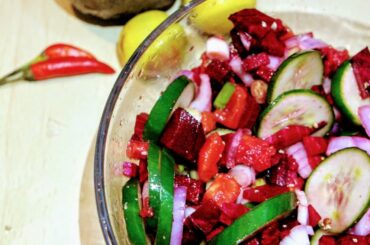 Healthy Beetroot salad | weight loss healthy salad by Cooking World