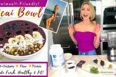 Swimsuit-Friendly ACAI BOWL Recipe | Healthy | Easy | Breakfast or Snack
