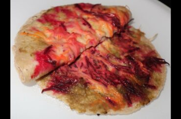 Rainbow cheesy flatbread...Must try...healthy recipe..