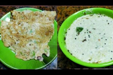 Healthy Weight Loss Recipe Wheat Dosa With Hotel Style Coconut Chutney