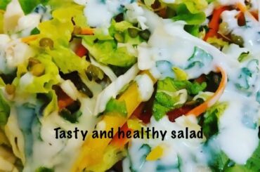 Rainbow Salad | How to make Rainbow salad | Easy and healthy recipes