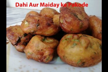 Maida Pakoda Recipe | Easy Veg Food Recipes/snacks recipes ideas to make at home