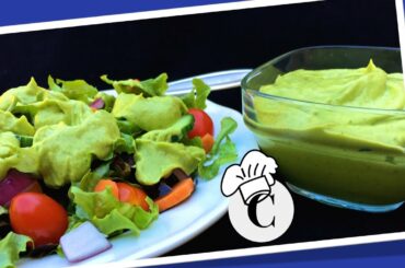 Avocado Salad Dressing! An Easy, Healthy Recipe!