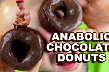 ANABOLIC Chocolate Glazed Donut Recipe REVIEW Remington James Low Calorie High Protein Doughnut