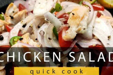 CHICKEN SALAD | Quick And Easy Healthy Recipe For Weight Loss | bY  quick cook