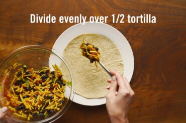 Stir it up BBQuesadilla Healthy Recipe from Nemours Nutritionists