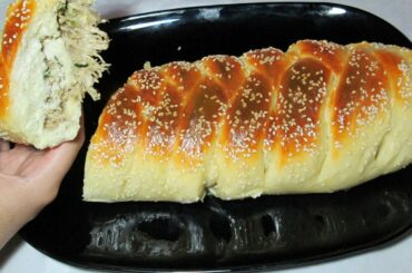 Chicken Bread Recipe - How to make Chicken Bread - Easy Bread Recipe