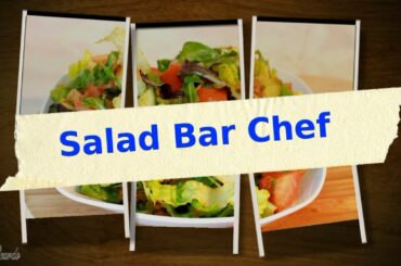 Healthy Salad Recipe From  Chef Ricardo Salad Bar