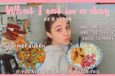 WHAT I EAT IN A DAY AS A VEGAN | healthy, oil free and easy recipes to cook at home | Fio Fiorito