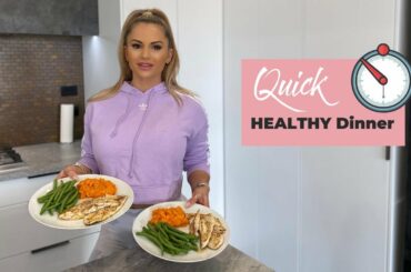 Quick HEALTHY dinner - Snapper & Coconut kumara mash