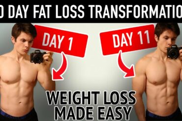10 Day FAT LOSS Transformation | My Top Weight Loss Tips | Healthy Recipes + Diet Tricks