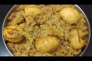 Egg Biryani in Cooker / Muttai Biriyani Recipe / Anda Biryani / Simple, Healthy Lunch Recipes  Tamil
