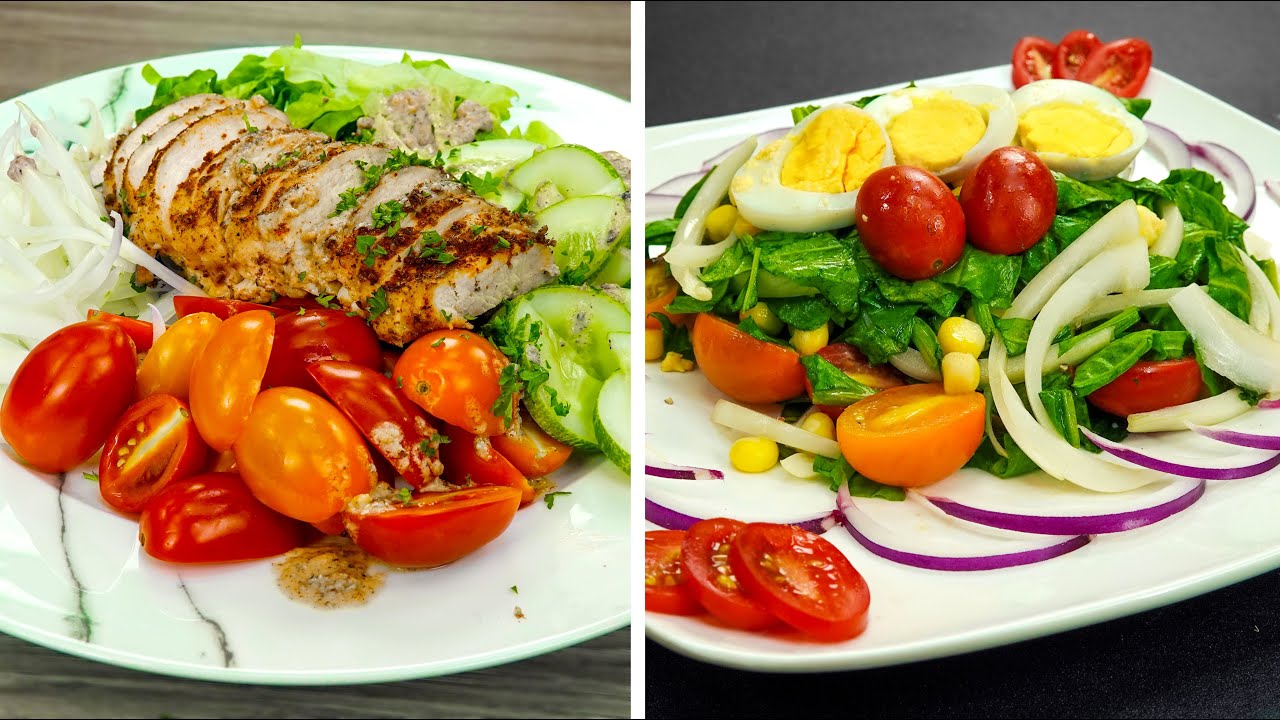 2 Healthy Salad Recipes For Weight Loss | Recipes Healthy 2 Healthy Salad Recipes For Weight Loss | Recipes Healthy