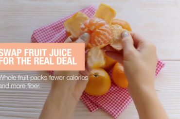 6 simple ways to lose a little weight