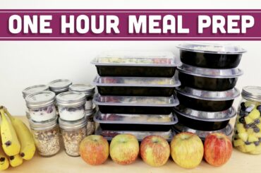 ONE HOUR Meal Prep For The Week! - Mind Over Munch