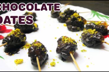 Chocolate Dates a unique homemade chocolate recipe | Healthy Recipes | Diet Snacks