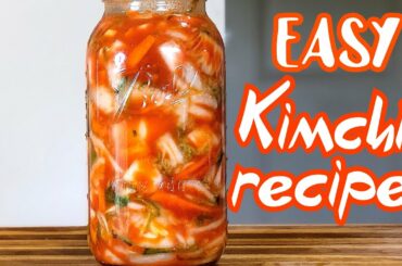 Vegan Kimchi Recipe - plant based recipe - healthy recipe channel