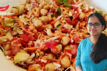 Healthy Snacks Recipe | Channa Chat Recipe | Diet Food | Diet Snacks | Protein food