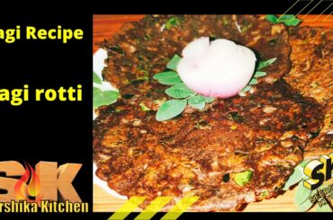 weight loss recipe | ragi rotti | ragi recipes in telugu @ Seershika Kitchen