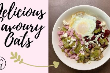 Healthy Recipes | Savoury Oatmeal Lunch