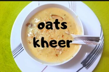 Oats Kheer In Tamil/Healthy Food/Weight Loss Recipe
