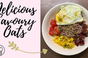 Healthy Recipes | Savoury Oatmeal Lunch
