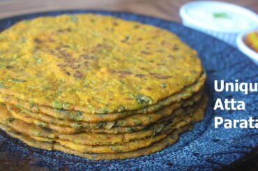 Unique paratha Recipe | Healthy and Tasty Atta Roti | Diet Recipe | Micro Green Recipe