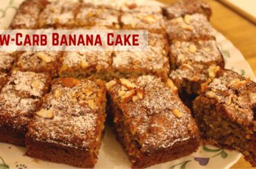 Healthy Oats-Banana Cake | Low calorie Banana Bread | Low-Carb Oatmeal-Banana Cake Recipe