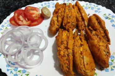 Stuffed Soya Chaap Recipe | Healthy snack recipe