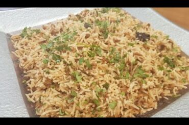 Keema Rice l Rice With Minced Meat l Healthy Rice Dish l Low Calorie l Healthy Diet l Healthy Recipe