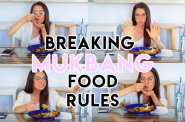 MUKBANG: HOW TO BREAK THROUGH FOOD FEARS (EATING CARBS, STOP CALORIE COUNTING)