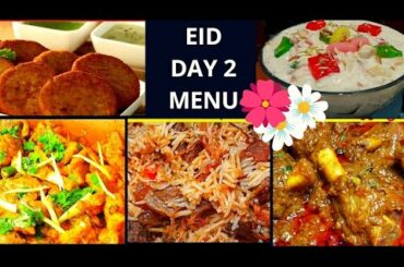 BAKRA EID SPECIAL RECIPES ||DAY 2 Complete  MENU of Eid Dawat /Easy & Healthy Dinner Ideas for EID