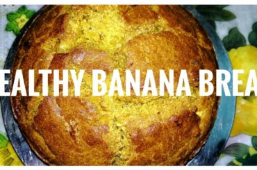 Healthy Banana Bread | All Natural Ingredients | Kitchen Lazzat