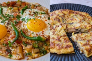 HEALTHY Breakfast Ideas|NEW INSTANT Breakfast Recipe| SPANISH Omelet| AFGHANIOmelet|BREAKFAST Recipe