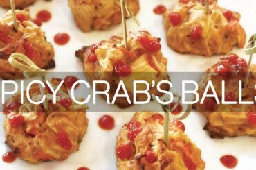 Spicy Crab's Balls (Gluten-Free Low-Carb) | Look Great Naked Healthy Seafood Recipes