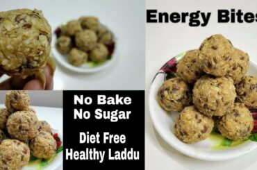 Energy Bites - In Just 5 Minutes | No-Bake & Healthy Laddu Recipe | Protein Balls || Hemlata Kumawat