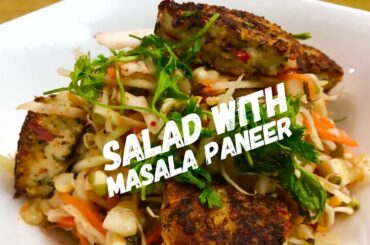 Salad with Masala Paneer | Healthy Recipe | Radhika Allu