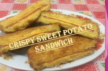 Crispy Sweet Potato Bread w/ Ham and Cheese Recipe