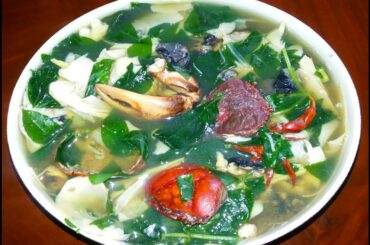 Cooking Snail And Crab Soup - Healthy Soup Recipe - Village Food Recipe