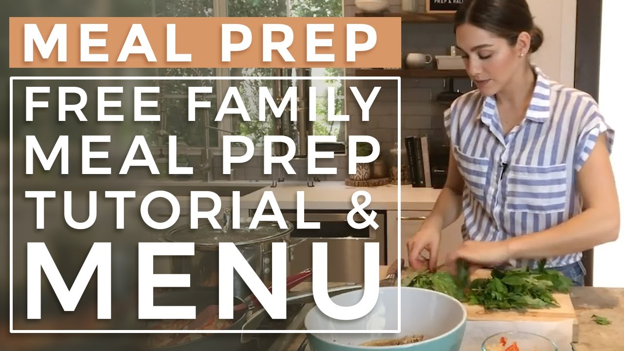 MEAL PREP | Simple Ingredients For Flexible, Healthy Recipes + Menu Guide | Prep And Rally MEAL PREP | Simple Ingredients For Flexible, Healthy Recipes + Menu Guide | Prep And Rally