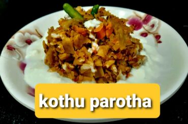 #shradhaskitchen #kothuparotha #paratha kothu paratha easy and healthy lunch or dinner recipe