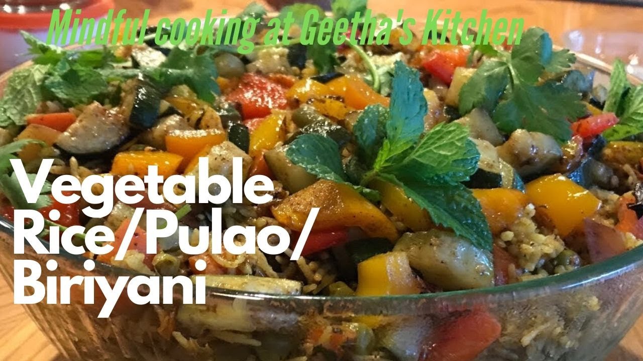 Spicy Vegetable Biryani Recipe| Easy healthy Vegetable Rice|Fried Rice|Vegetable Pulao|Vegan|Holi|8 Spicy Vegetable Biryani Recipe| Easy healthy Vegetable Rice|Fried Rice|Vegetable Pulao|Vegan|Holi|8