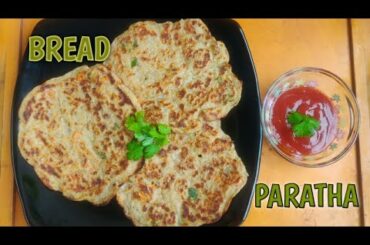 Bread Paratha | Quick Breakfast/Snack Recipe | Easy to Cook | KIDs Choice