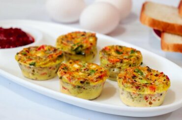 Easy Egg Muffin | Healthy Breakfast Recipe | Omelette Muffins Recipe | Recipes by MasalaWali