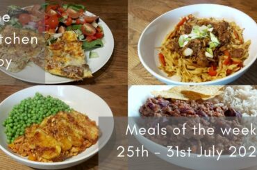 MEALS OF THE WEEK 25th - 31st JULY 2020 | Gluten free | Low calorie | West Wales | Meal ideas