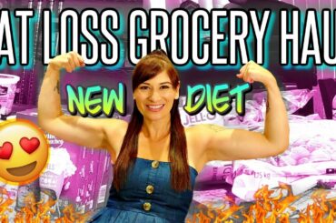 I'm Starting a NEW LOW CALORIE DIET PLAN For FAT LOSS (Grocery Haul)