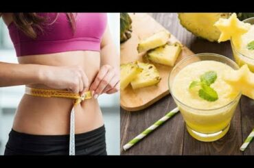 Pineapple smoothie recipe!!!. Immune and weight loss drink .Amazing healthy benefits