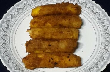 Breaded Banana Fritters /Fritters Recipes/ Bread Recipes / Banana Recipes/ Snack Recipes Episode:511