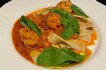 Pasta and Meatballs with Bolognese Sauce  SIMPLE COOKING / HEALTHY RECIPES / TASTY / QUICK RECIPES