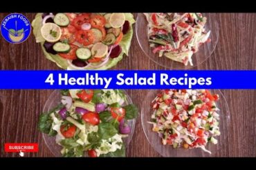 4 Healthy And Delicious Salads Recipes By Zebaish Foods